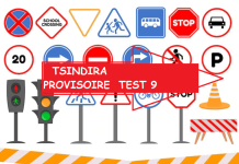 TSINDIRA PROVISOIRE : TEST 9